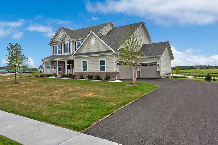 House with Asphalt Driveway — Ipswich, MA — Samco Paving