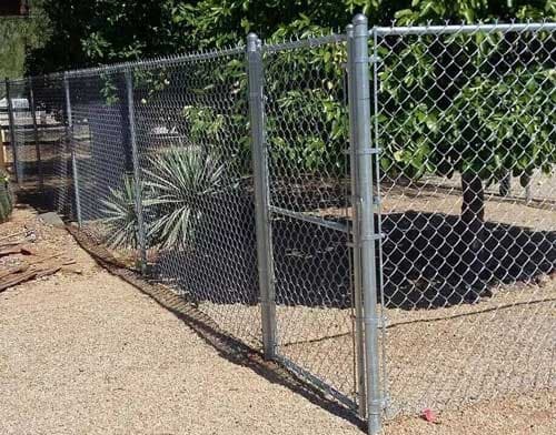 chain link fence for yard - chain link fence contractor
