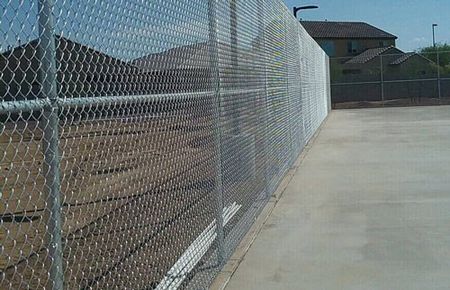 chain fence for schools - chain link fence contractor