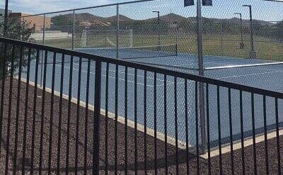 chain link fence for tennis court - chain link fence contractor