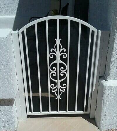iron gate door - residential iron fence contractor