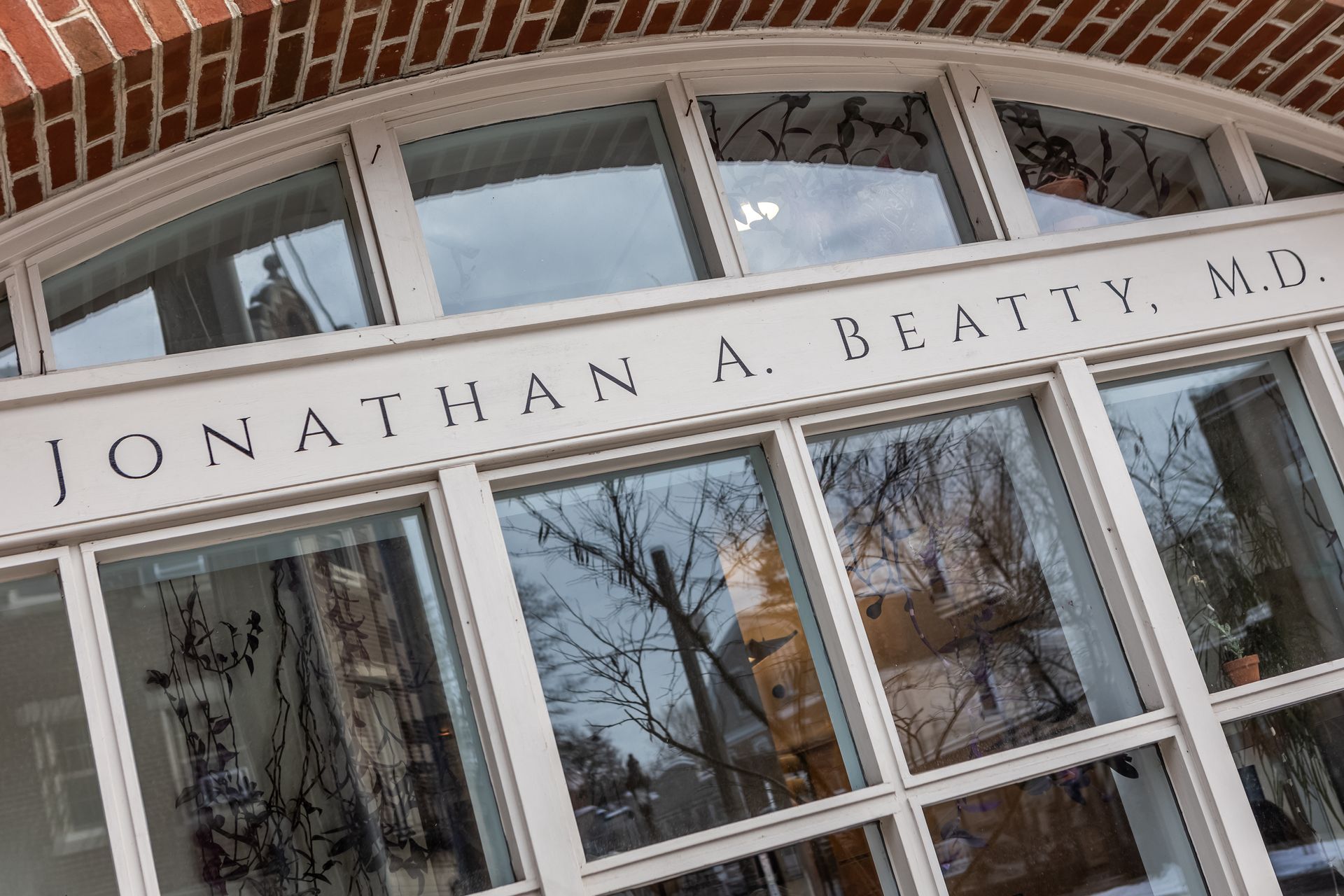A building with the name jonathan a. beatty on it