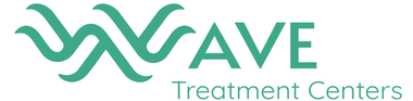 The wave treatment centers logo is green and white.