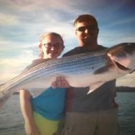 striped bass fishing