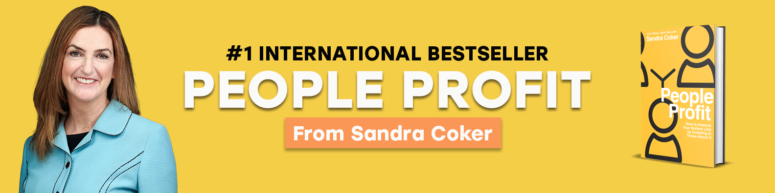 Woman in blue jacket, book cover 