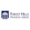 Logo: Forest Hills Financial Group. Blue image of a building and text on a white background.