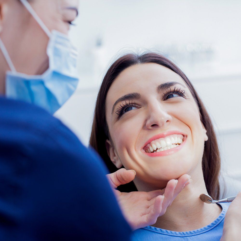 Smiling Woman Patient — Sarasota, FL — Sterling Dental