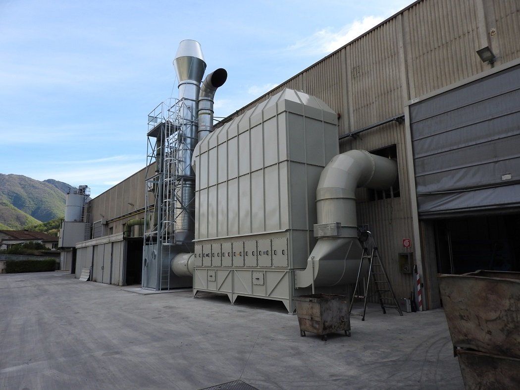 impianto di depurazione industriale