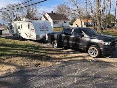 RV Connected To A Car — Coventry, RI — Yonko's Buys RV's