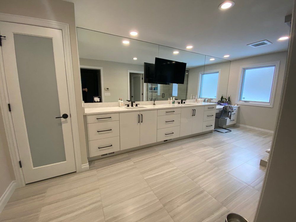 photo of a new, updated bathroom