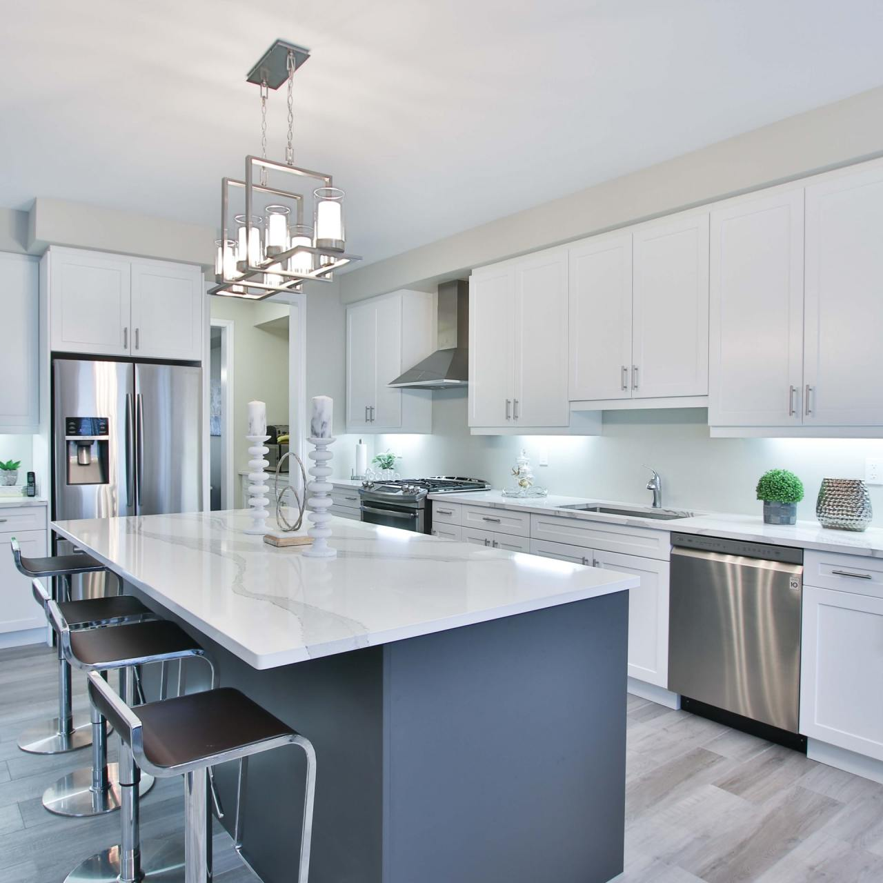 photo of a modern, updated kitchen