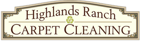 A logo for highlands ranch carpet cleaning.