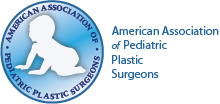 The logo for the american association of pediatric plastic surgeons