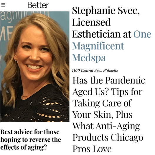 Stephanie svec is a licensed esthetician at one magnificent medspa