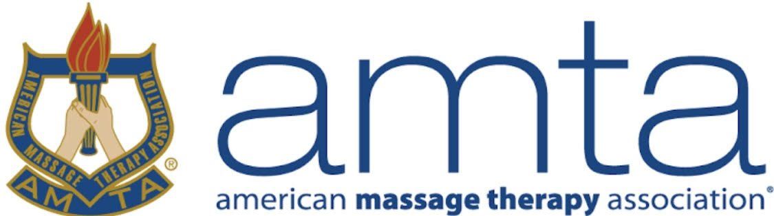 The logo for the american massage therapy association