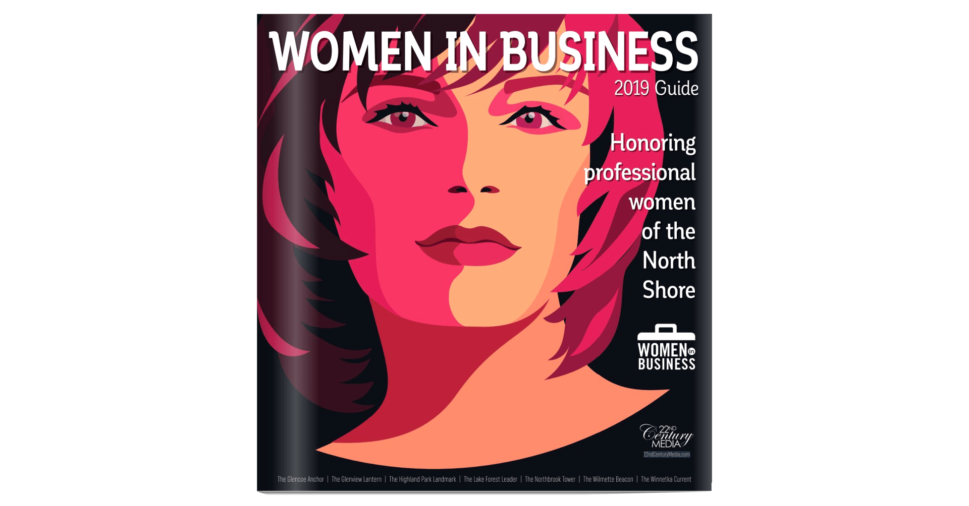 The cover of a book titled women in business