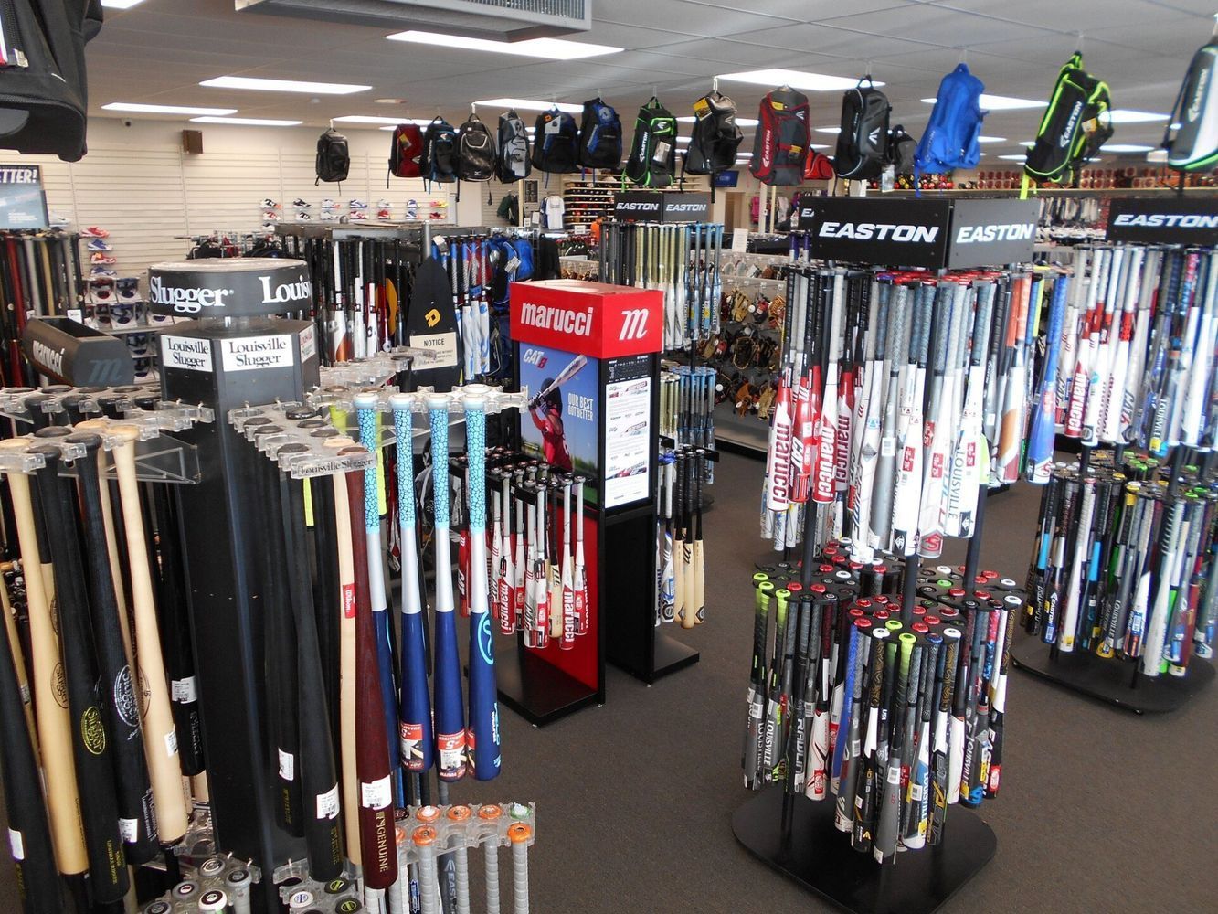 Gregory's Sporting Goods Interior of Store