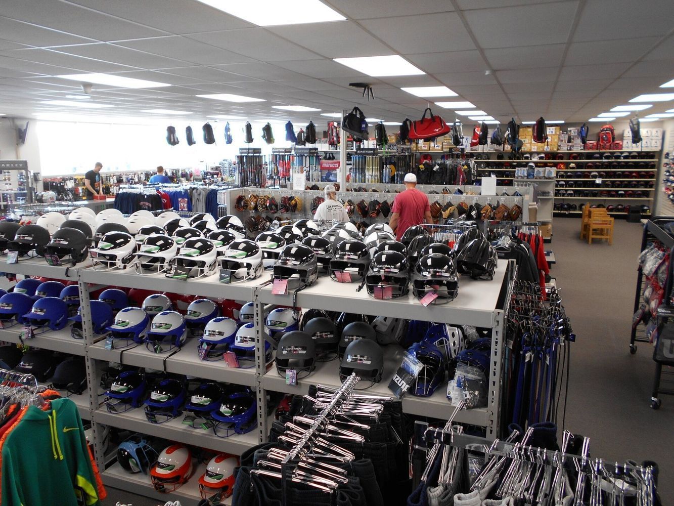 Gregory's Sporting Goods Interior of Store