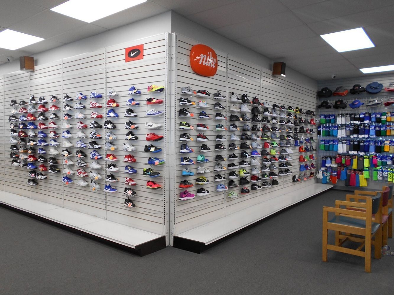 Gregory's Sporting Goods Interior of Store