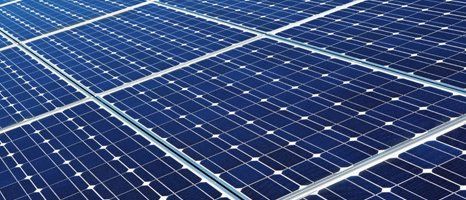 solar panel after cleaning