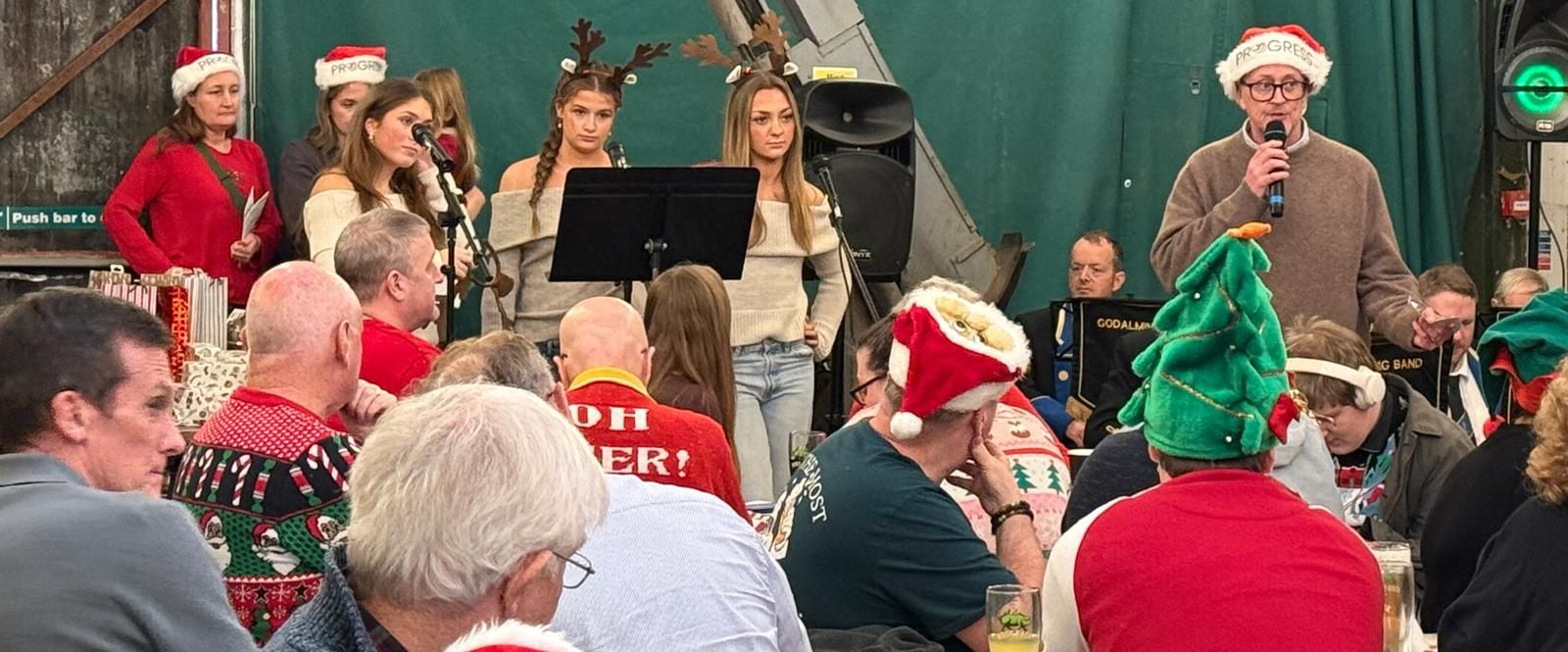 Progress charity christmas carols fundraiser - Dave Paterson