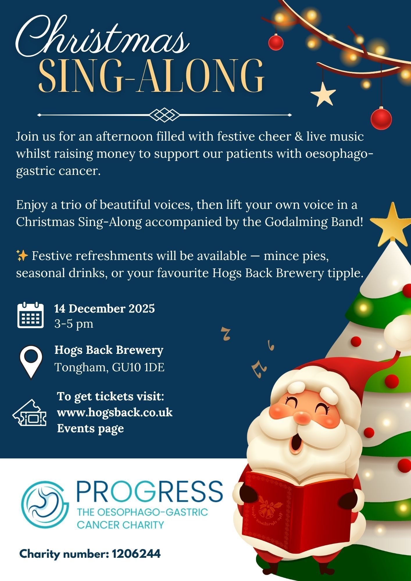 Hogs Back Brewery in Surrey raising funds for PROGRESS