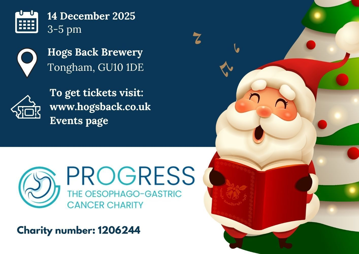 Hogs Back Brewery in Surrey raising funds for PROGRESS