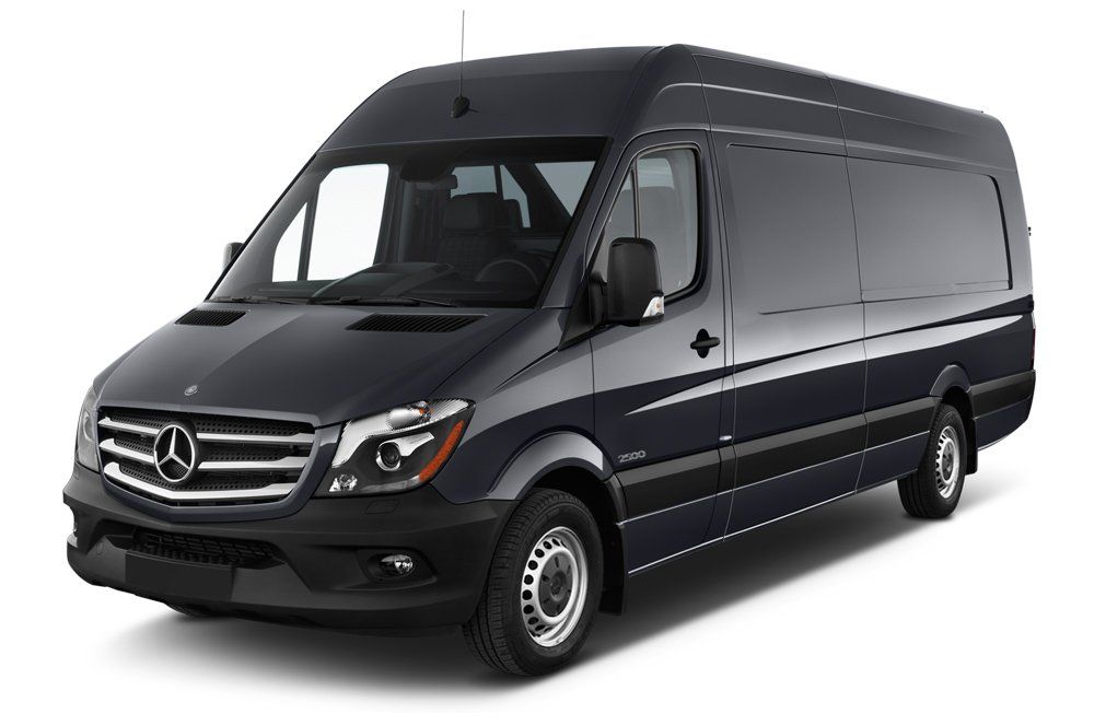 LAX VIP sprinter stock photo