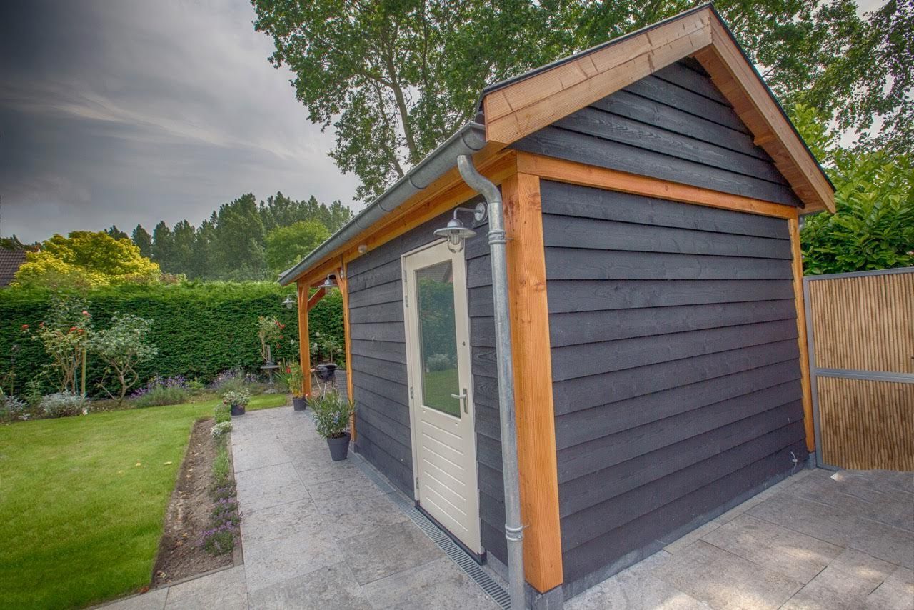 Overkapping en schuur Stad aan het Haringvliet