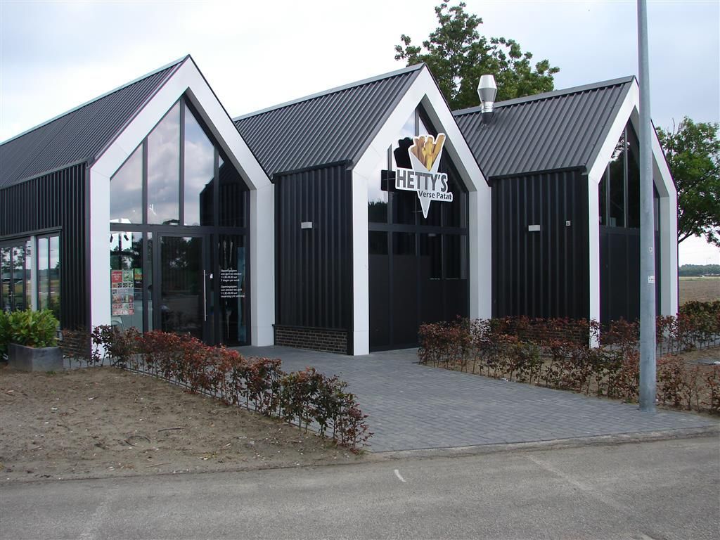 Nieuwbouw restaurant Hetty's patat Ooltgensplaat