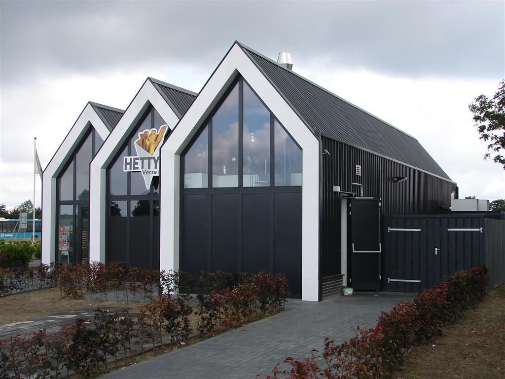 Nieuwbouw restaurant Hetty's patat Ooltgensplaat
