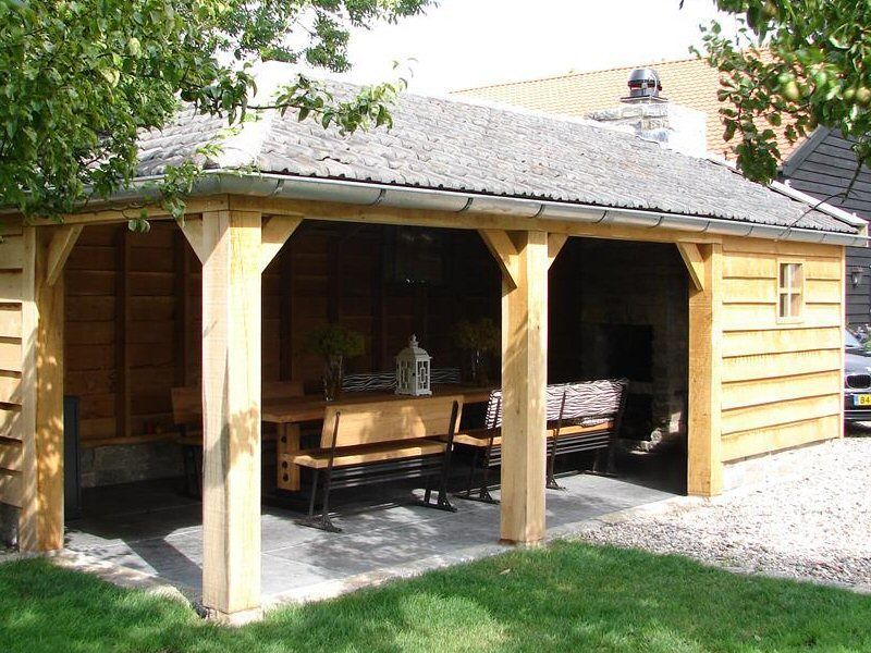 Tuinhuisjes en overkappingen