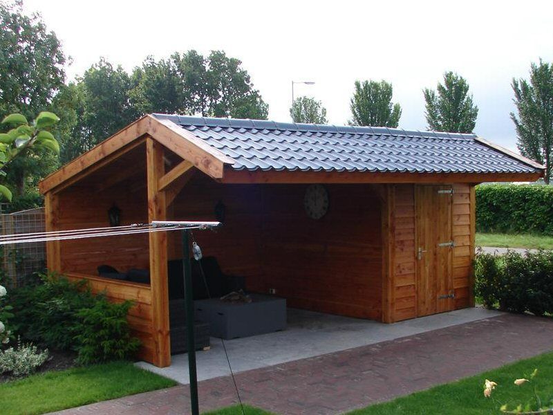 Tuinhuisjes en overkappingen