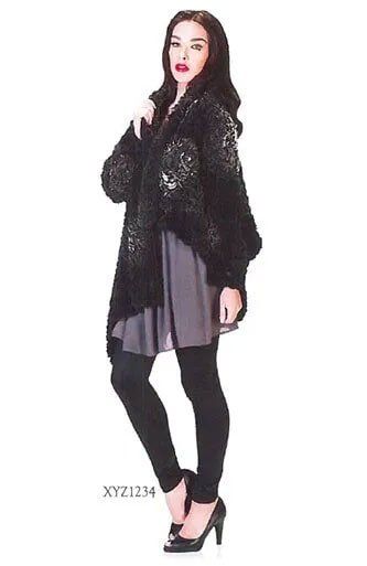 Woman Wearing Fur Jacket — Bayonne, NJ — Famous Furs Ltd.