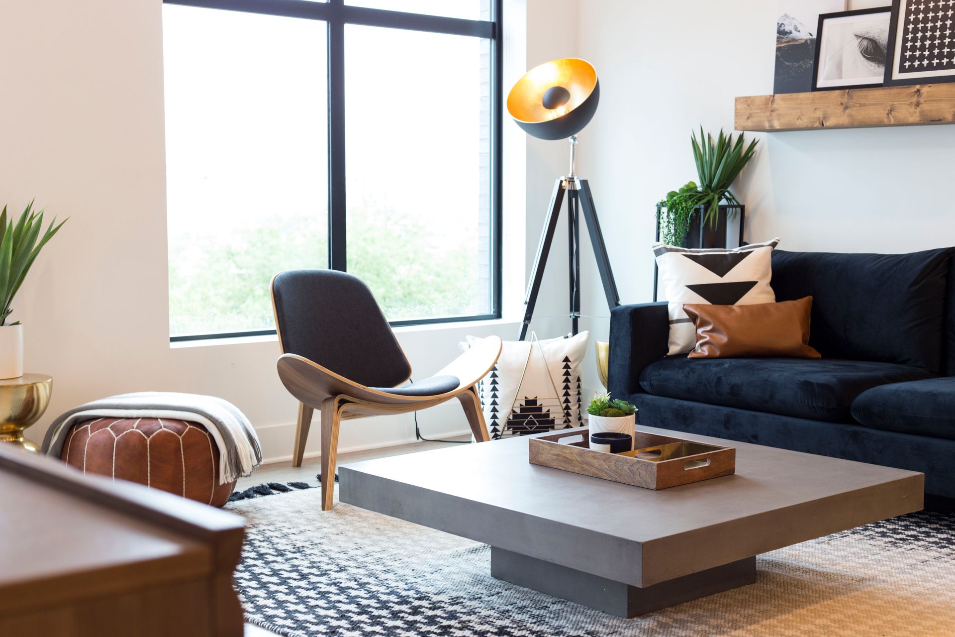 capitol place living room area