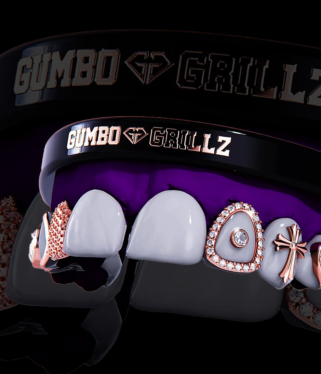 Custom Gumbo Grillz piece