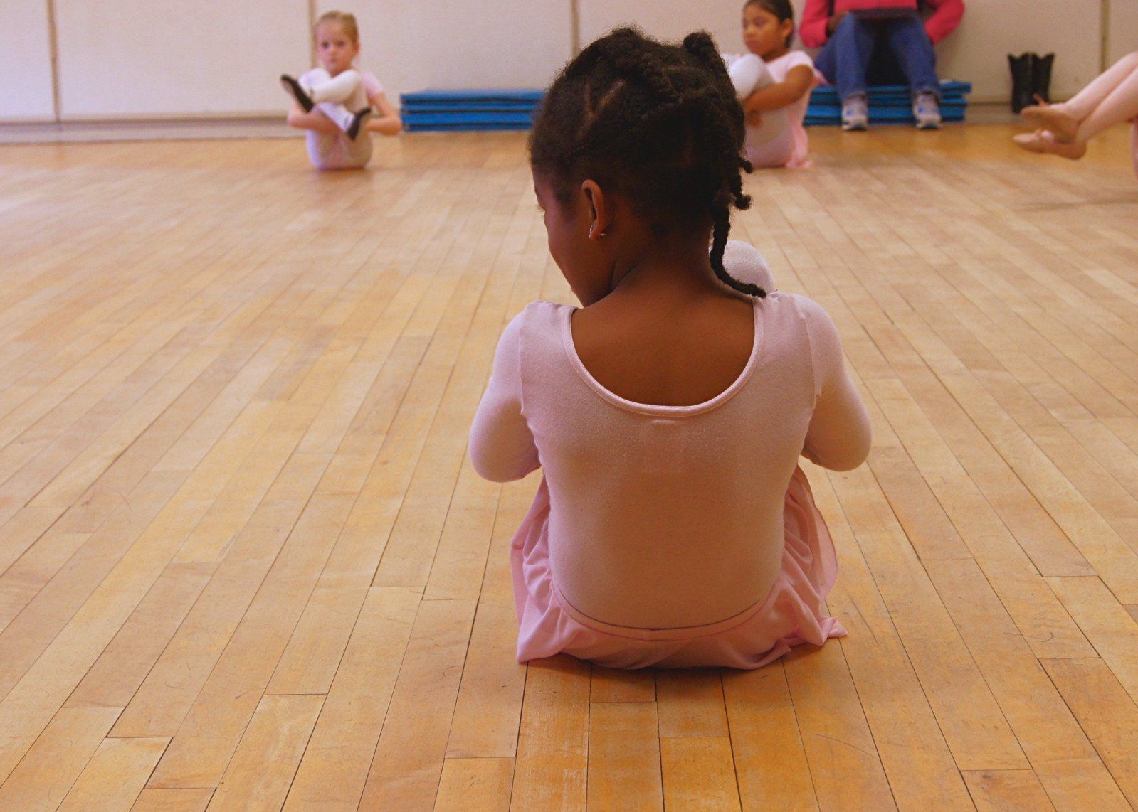 Young girl in balet