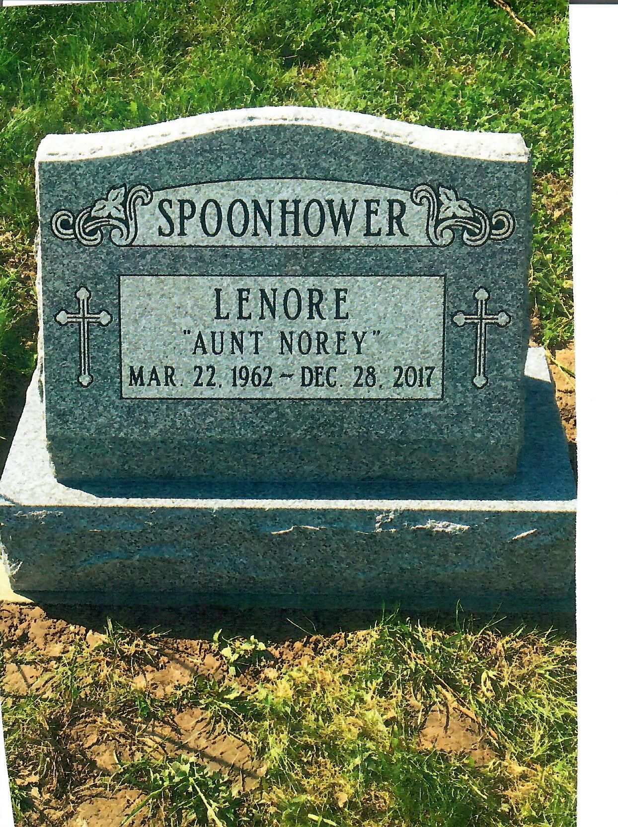 Gravestone of Lenore 