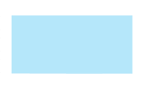 Un rectangle bleu clair avec une bordure blanche sur fond blanc.