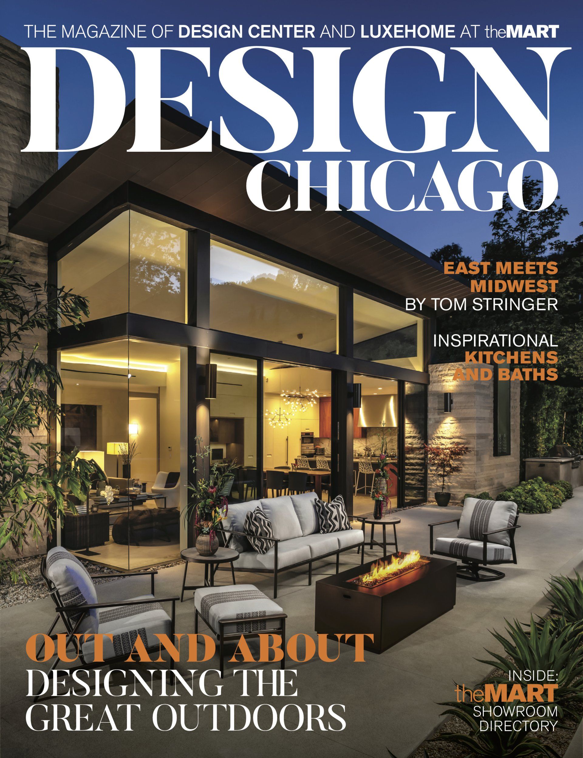 The cover of the design chicago magazine