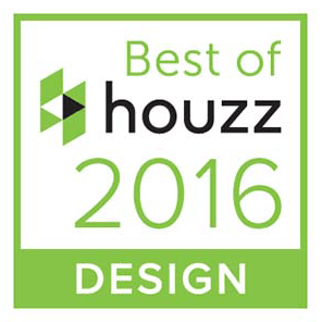A logo that says best of houzz 2016 design