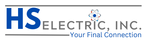 the logo for hs electric inc. says your final connection