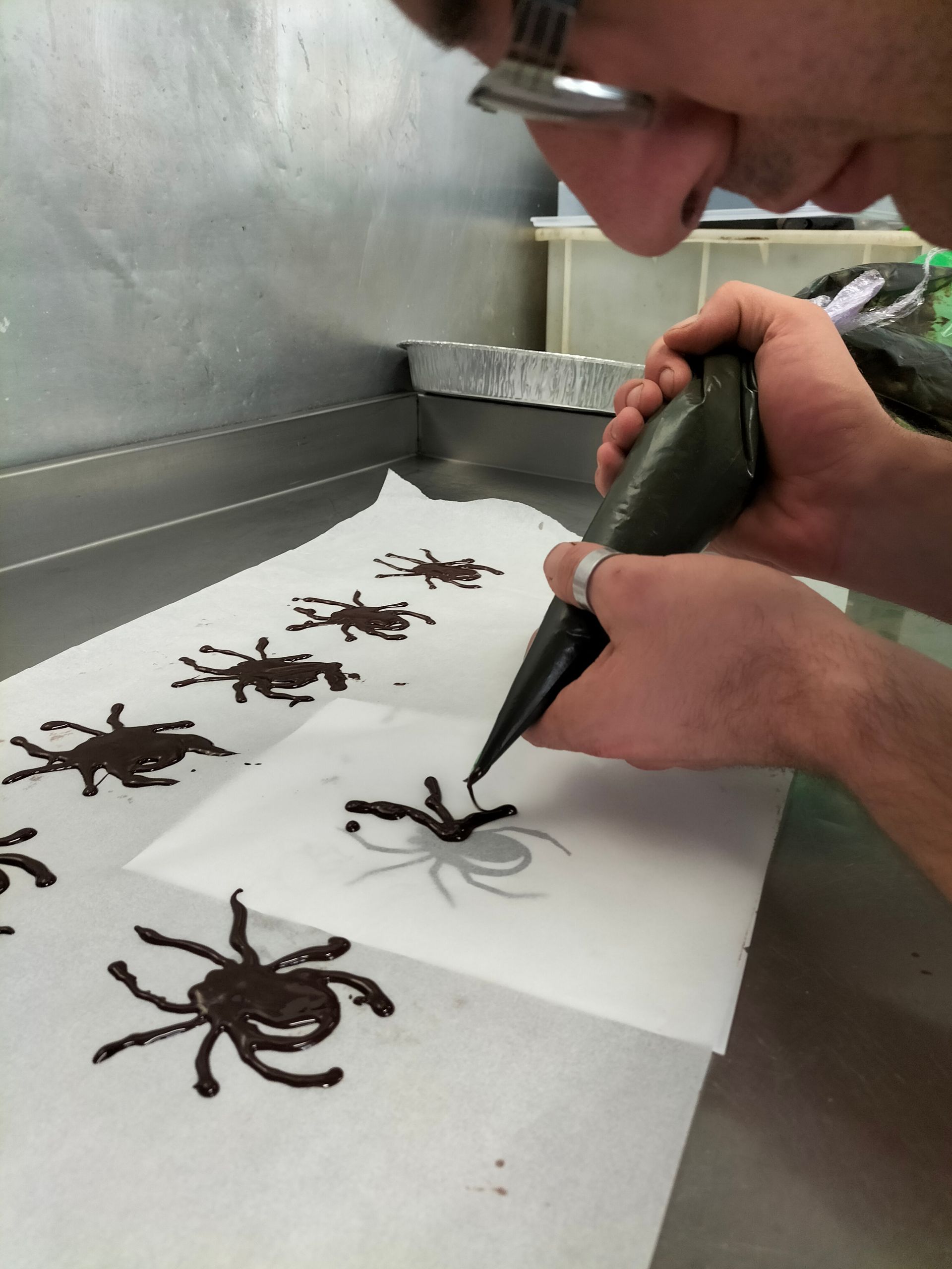 dolcetti a forma di ragno