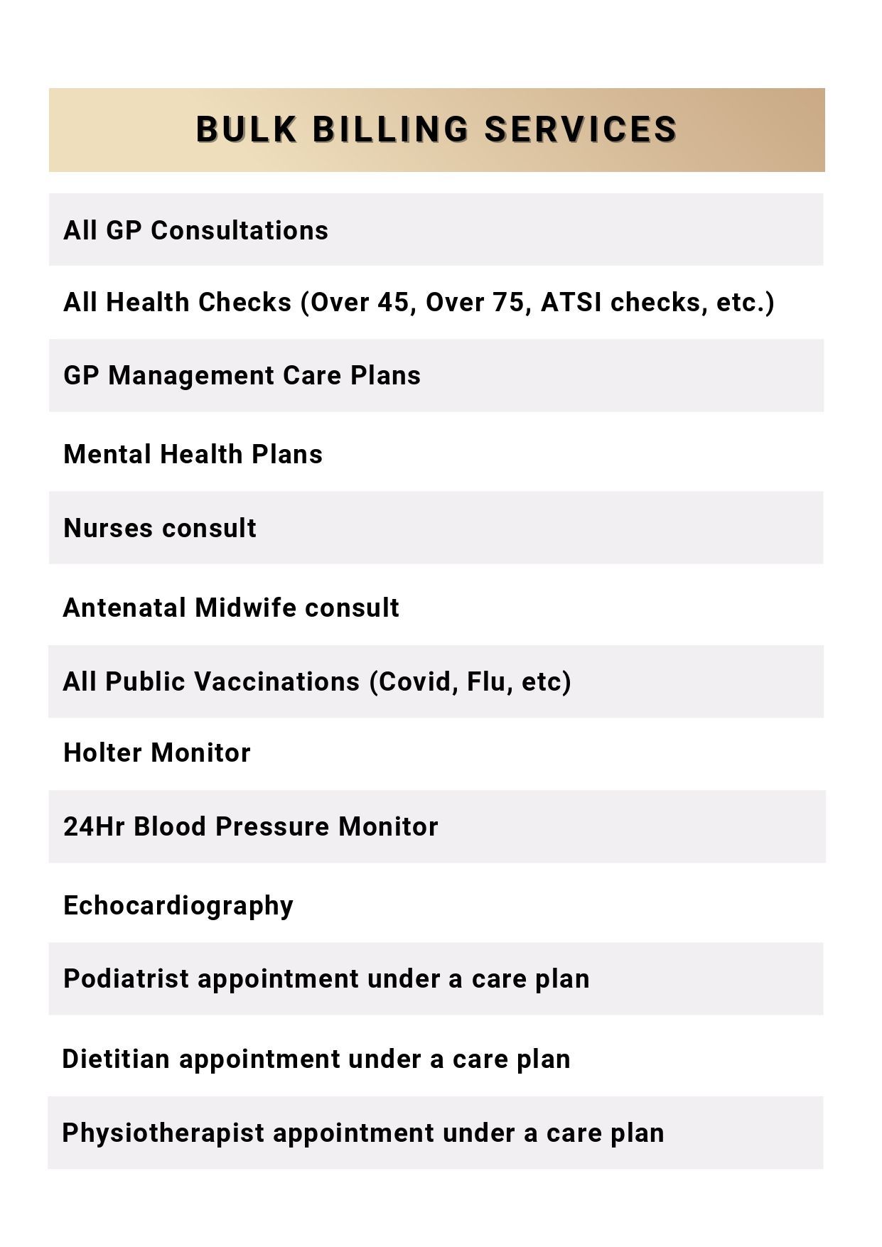 Bulk Billing Services Bulk Billing Services