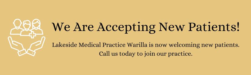 A sign that says we are accepting new patients A sign that says we are accepting new patients