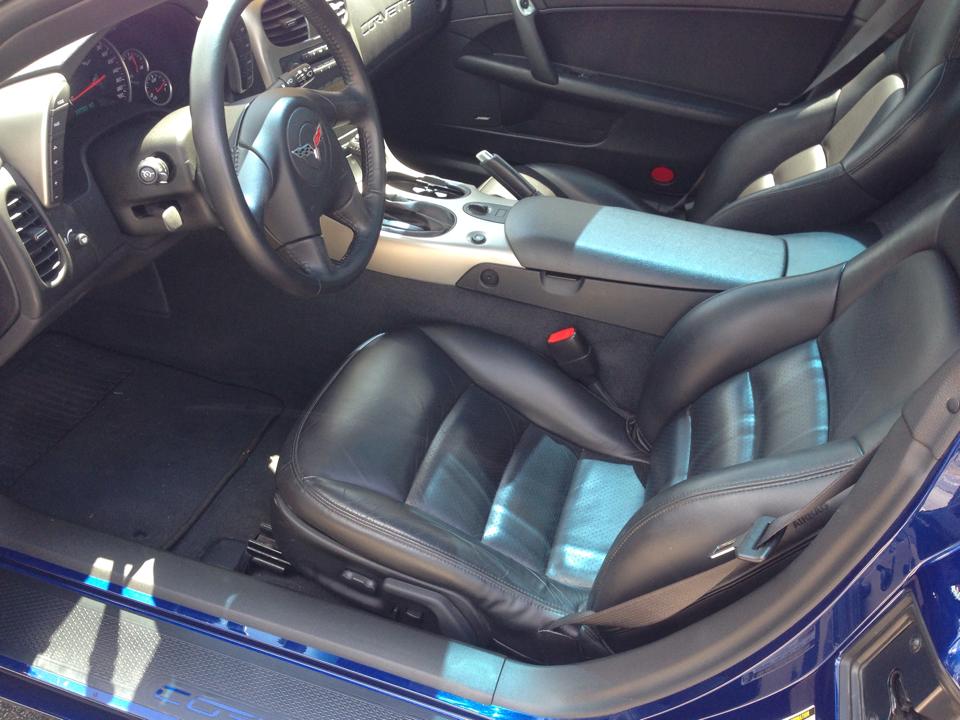 KS automotive corvette interior
