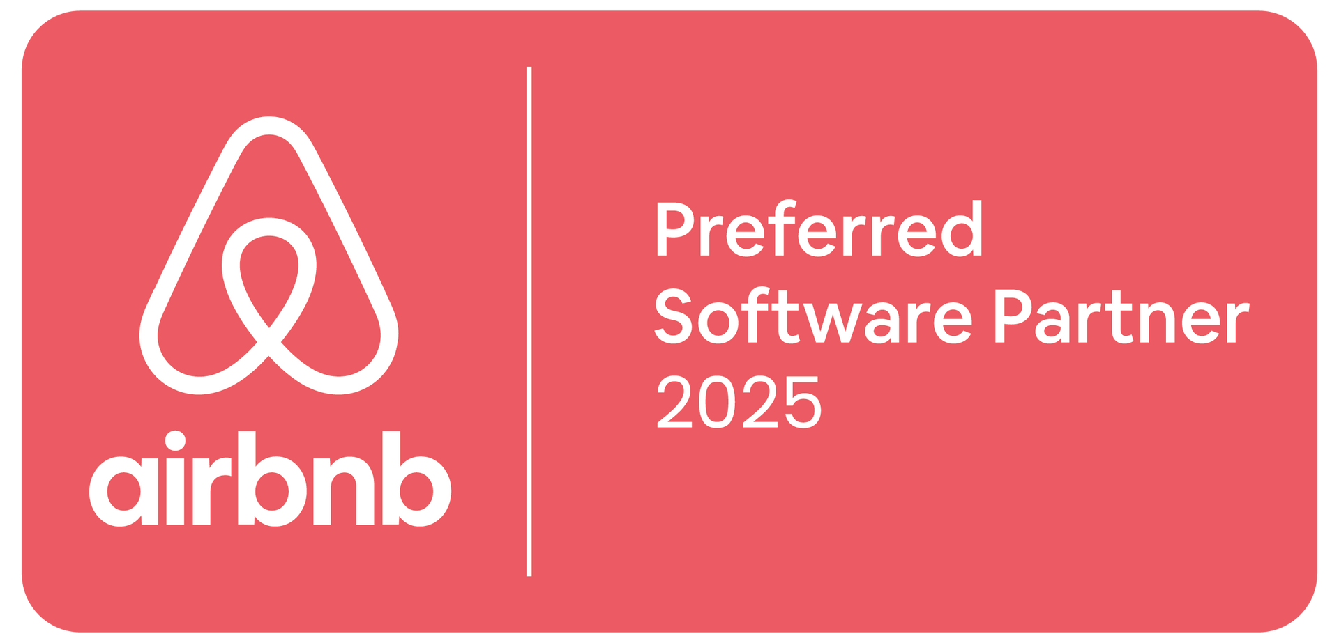 The airbnb logo is a preferred software partner in 2024.