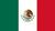 Un primer plano de una bandera Mexicana sobre un fondo blanco.