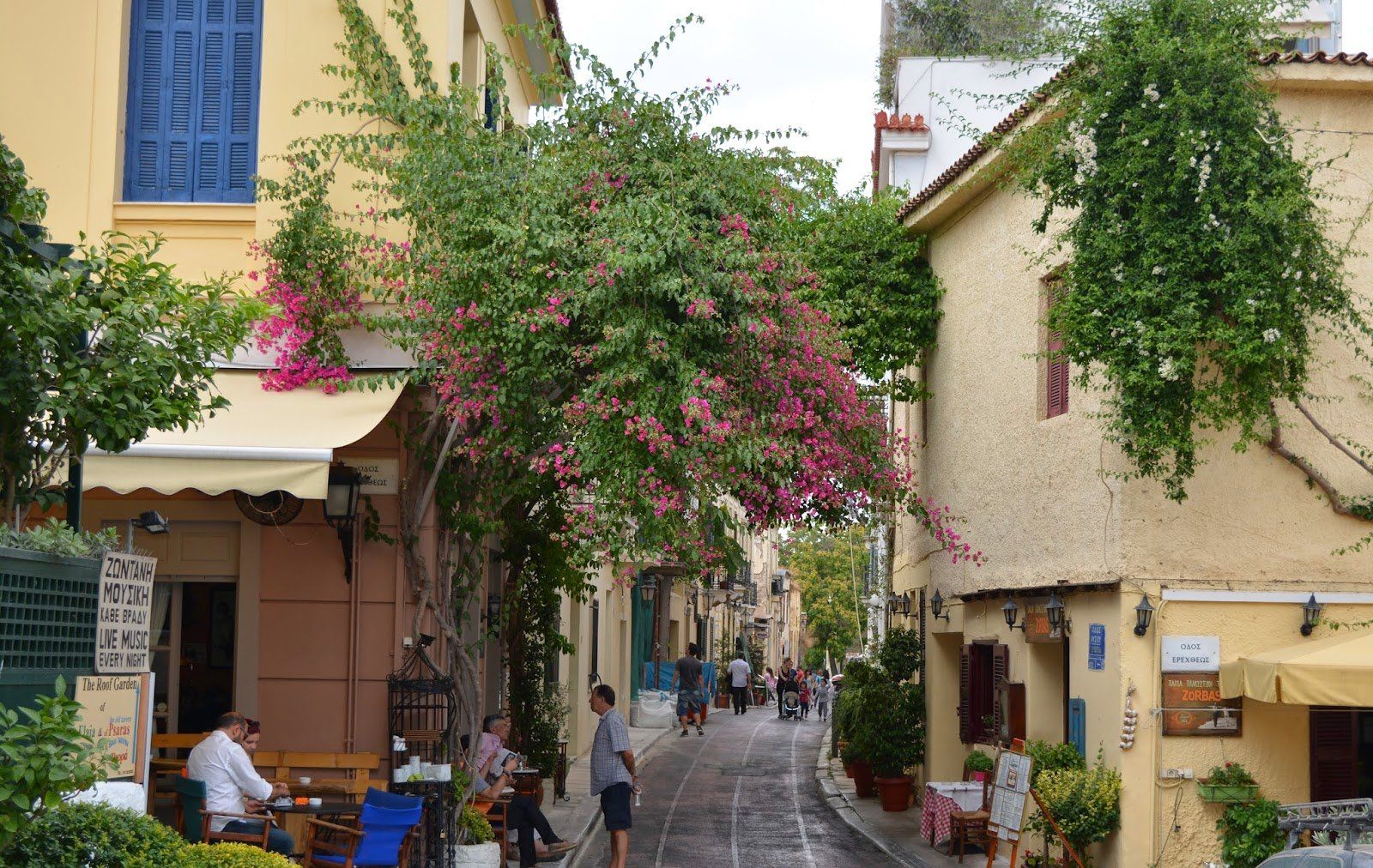 Bairro Plaka Grécia