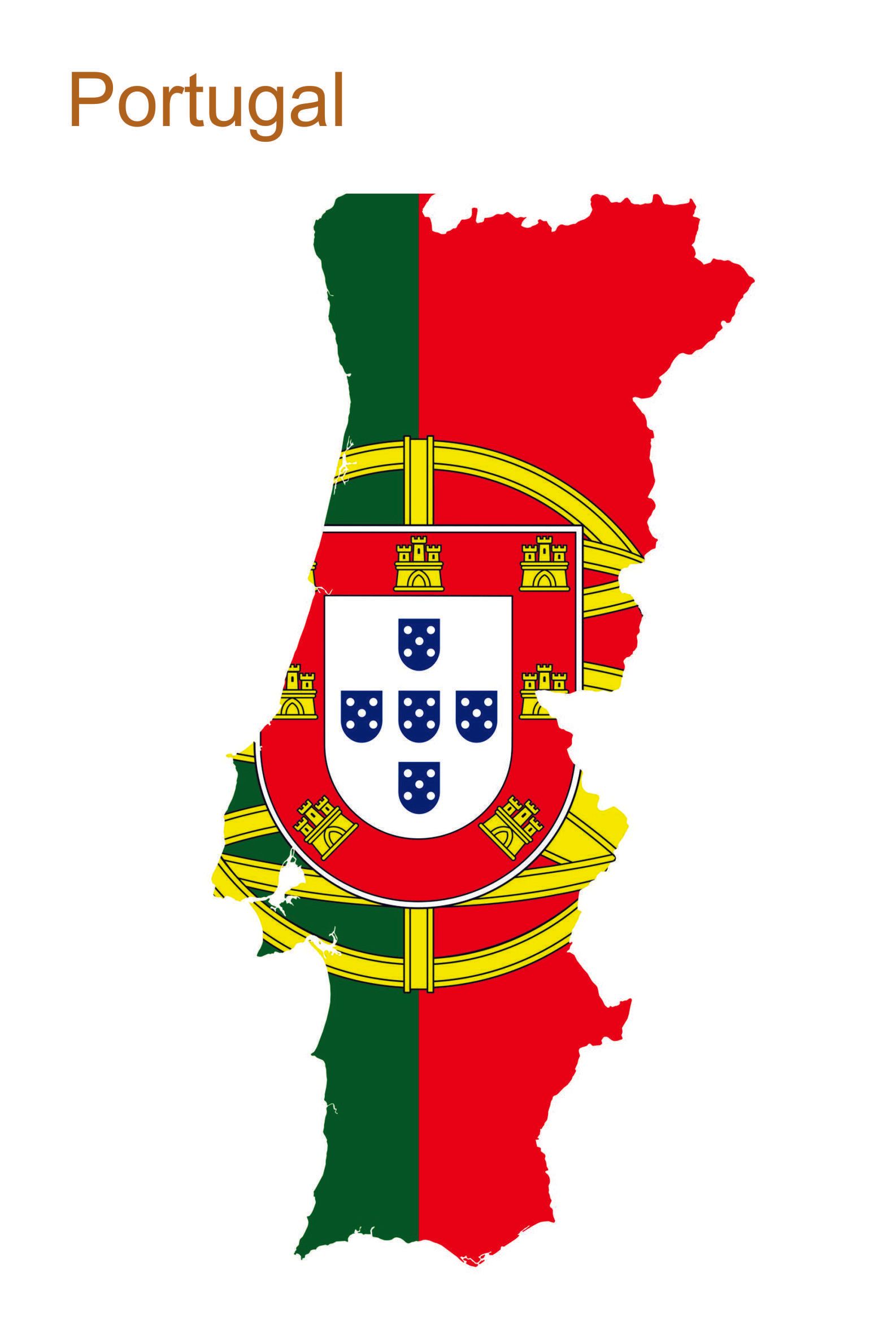 Mapa Portugal
